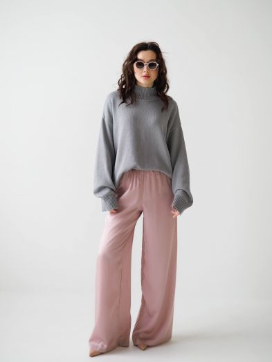 Брюки из эвкалипта в цвете туман