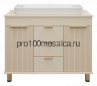 Тумба под раковину Brevita Enfida 100 (бежевая)