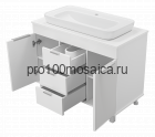 Тумба под раковину Brevita Enfida 100 (белая)