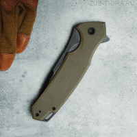 Нож складной Hellcat Blackwash Olive