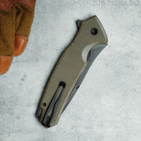 Нож складной Hellcat Blackwash Olive