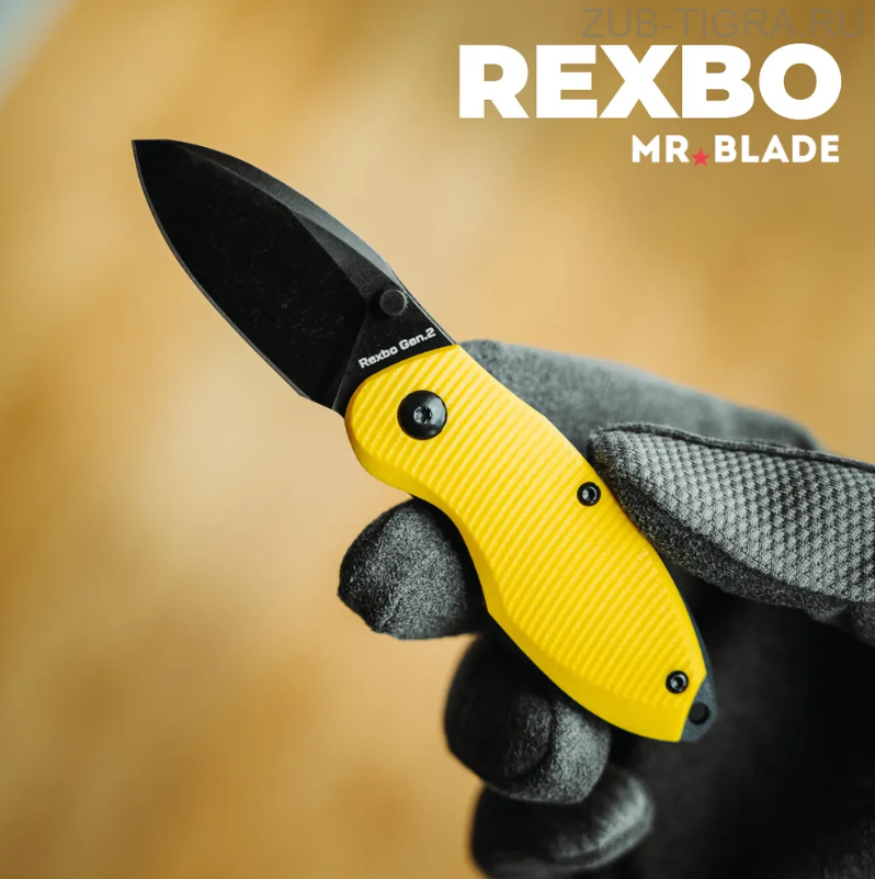 Нож складной Mr.Blade Rexbo Yellow