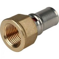 Stout переходник пресс 16x1/2" ВР с внутренней резьбой (SFP-0002-001216)