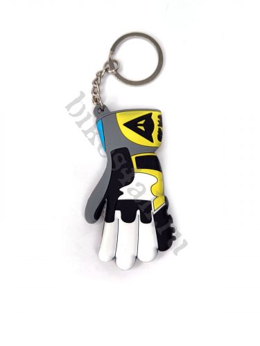 Брелок на ключи Перчатки VR46 двусторонний