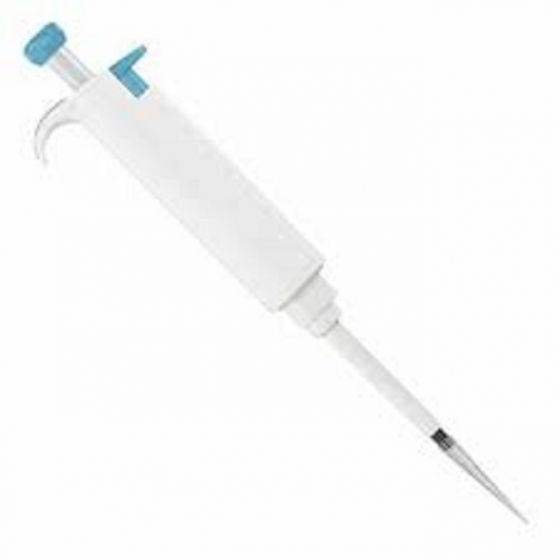 Дозатор (пипетка механическая) 1-кан пост объема DLab, 10 мкл