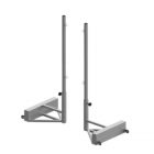 Стойки для бадминтона мобильные с пустотелым противовесом