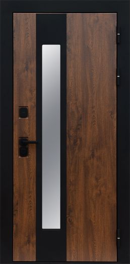 Дверь Входная Termo-door Арктика Дуб - Грей Софт с Терморазрывом и Стеклопакетом