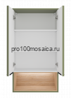 Шкаф Brevita Enfida 60 над стиральной машиной подвесной (зеленый)