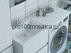 Раковина над стиральной машинкой Эстет Даллас 120 левая