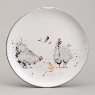 ТАРЕЛКА ЗАКУСОЧНАЯ LEFARD "FUNNY HENS" 21*2,5 СМ