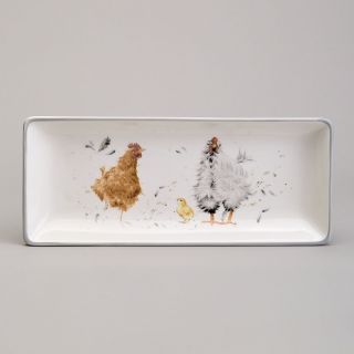 БЛЮДО LEFARD "FUNNY HENS" 28*12*3 СМ