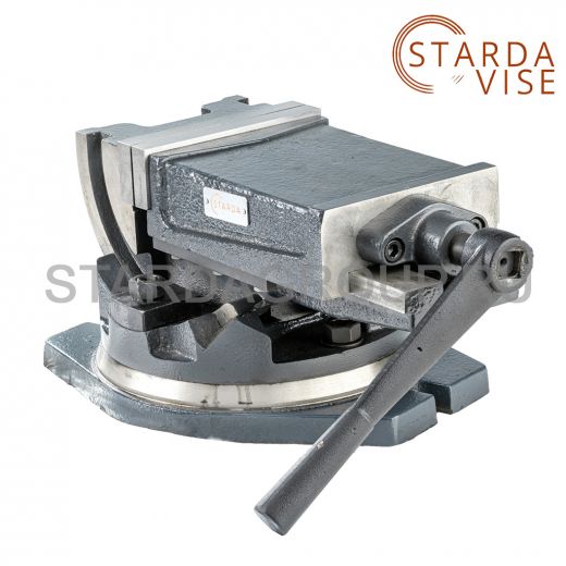 Тиски станочные двухповоротные Q41 QHK125 STARDA VISE