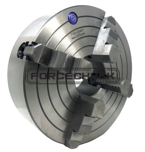 Четырехкулачковый токарный патрон 7103-0045 FORCECHUCK с независимым перемещением кулачков