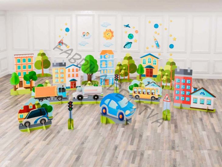 Театральная композиция "Город"