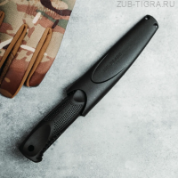 Нож туристический Bat Stonewash Black