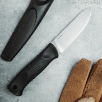 Нож туристический Bat-B Stonewash Black