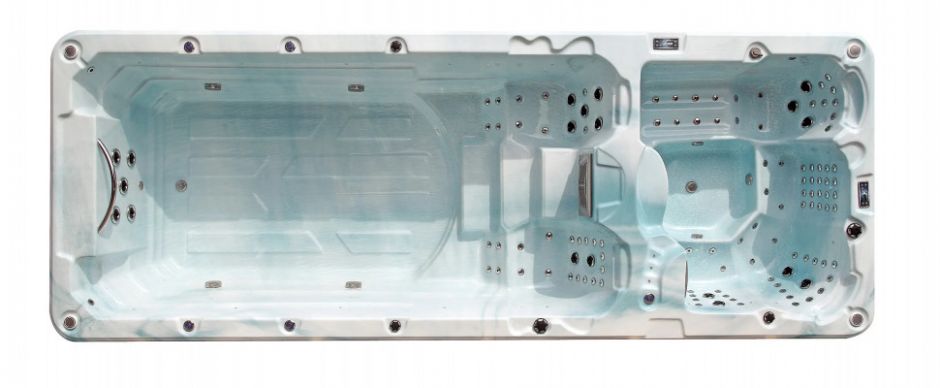 Изображение Плавательный СПА бассейн с противотоком Bigeer Окта на шесть человек 586х220