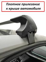 Багажник на крышу Changan UNI-T, ED Tana, с замком, серебристые крыловидные дуги