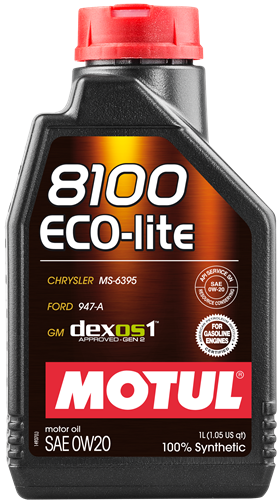 Motul 8100 Eco-lite 0W-20, 1л