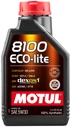 Motul 8100 Eco-lite 5W-30, 1л