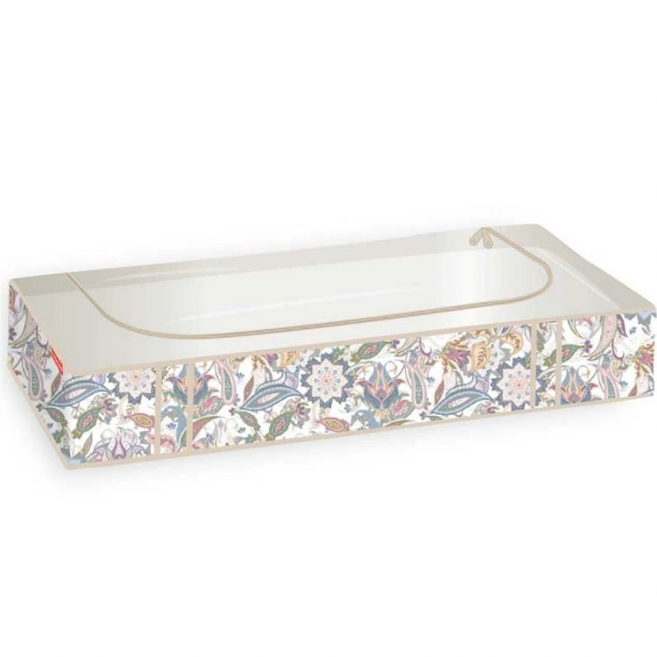 Кофр для хранения Hausmann Paisley 100x50x15см, бежевый HM-A-12-7-1