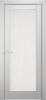 Межкомнатная Дверь Verda Аляска 10 Белая со Стеклом Сатинат Обьемная Филенка / Верда.