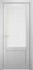 Межкомнатная Дверь Verda Аляска 12 Белая со Стеклом Сатинат Объёмная / Верда.