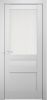Межкомнатная Дверь Verda Аляска 13 Белая со Стеклом Сатинат Плоская / Верда.