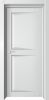 Межкомнатная Дверь Verda Диамонд 2 Белый Бархат Глухая 2000х900мм (Полотно+Коробка+5 Наличников) / Верда.