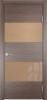 Межкомнатная Дверь Verda Турин 12 Дуб Фремонт Вералинга со Стеклом Лакобель 2000х800мм (Полотно+Коробка+5 Наличников) / Верда.