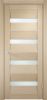 Межкомнатная Дверь Verda Сицилия 12 Дуб Беленый со Стеклом Сатинато 2000x600мм (Полотно 1шт) / Верда.