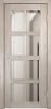 Межкомнатная Дверь Verda К-8 Лиственница Кремовая со Стеклом Зеркало 2000х600мм (Полотно 1шт) / Верда.