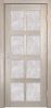 Межкомнатная Дверь Verda К-8 Лиственница Кремовая со Стеклом Гранит Прозрачный 2000х600мм Полотно 1шт / Верда.