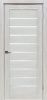 Межкомнатная Дверь Verda X-2 Лиственница Белая со Стеклом Сатинат 2000х600мм (Полотно 1шт) / Верда.