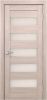 Межкомнатная Дверь Verda Х-4 Лиственница Кремовая со Стеклом Сатинат Белый 2000х700мм (Полотно 1шт) / Верда.