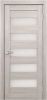 Межкомнатная Дверь Verda Х-4 Лиственница Белая со Стеклом Сатинат Белый 2000х700мм (Полотно+Коробка+5 Наличников) / Верда.