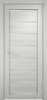 Межкомнатная Дверь Verda Мюнхен 05 ДО Слоновая Кость со Стеклом Сатинато 2000х400мм (Полотно+Коробка+5 Наличников) / Верда.