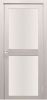 Межкомнатная Дверь Verda Z-6 Лиственница Белая со Стеклом Сатинат Белый 2000х900мм (Полотно+Коробка+5 Наличников) / Верда.