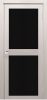 Межкомнатная Дверь Verda Z-6 Лиственница Белая со Стеклом Лакобель Чёрный 2000х800мм (Полотно+Коробка+5 Наличников) / Верда.