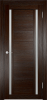Межкомнатная Дверь Verda Берлин 06 ДО Дуб Темный со Стеклом Сатинато 2000х700мм (Полотно 1шт) / Верда.