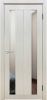 Межкомнатная Дверь Verda Y-6 Лиственница Белая с Зеркалом 2000х700мм (Полотно+Коробка+5 Наличников) / Верда.