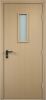 Строительная Дверь Verda ДПО Беленый Дуб Ламинированная с Огнеупорным Стеклом 2000х900мм (Полотно 1шт) / Verda.