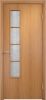 Строительная Дверь Verda ПВХ Пленка 05 Усиленная Миланский Орех со Стеклом Армированным 2000х900мм (Полотно+Коробка+5 Наличников) / Verda.