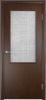 Строительная Дверь Verda ПВХ Пленка 58 Усиленная Венге со Стеклом Армированным 2000х700мм (Полотно 1шт) / Verda.