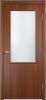Строительная Дверь Verda ПВХ Пленка 58 Усиленная Итальянский Орех со Стеклом Бали 2000х600мм (Полотно 1шт) / Verda.