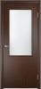 Строительная Дверь Verda ПВХ Пленка 58 Усиленная Венге со Стеклом Бали 2000х800мм (Полотно 1шт) / Verda.