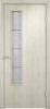 Строительная Дверь Verda ПВХ Экошпон 05 Усиленная Беленый Дуб Мелинга со Стеклом Армированным 2000х600мм (Полотно+Коробка+5 Наличников) / Verda.