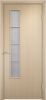 Строительная Дверь Verda ПВХ Экошпон 05 Усиленная Беленый Дуб со Стеклом Бали 2000х800мм (Полотно 1шт) / Verda.