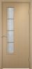 Строительная Дверь Verda ПВХ Финиш-Пленка 05 Ламинированная Усиленная Беленый Дуб со Стеклом Армированным 2000х800мм (Полотно 1шт) / Verda.