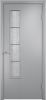 Строительная Дверь Verda ПВХ Финиш-Пленка 05 Ламинированная Усиленная Серая со Стеклом Армированным 2000х700мм (Полотно 1шт) / Verda.